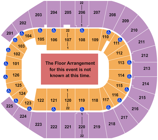 Simmons Bank Arena Benson Boone Seating Chart